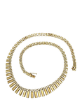 Pre-loved 9ct Yellow Gold Graduated Fringe Collar, Circa 1976