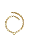 Pre-loved 9ct Yellow Gold Oval Link Collar, Dated Circa 1992
