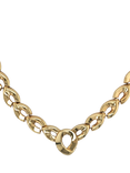 Pre-loved 9ct Yellow Gold Oval Link Collar, Dated Circa 1992