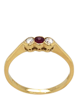 Diamond Rings Gold