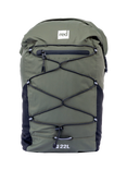 Red Lightweight Waterproof Backpack, 22L, Green Olive