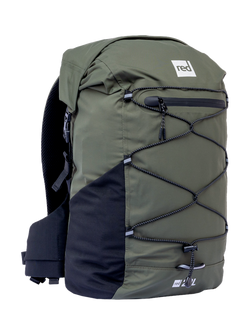 Red Lightweight Waterproof Backpack, 22L - view 2, Green Olive