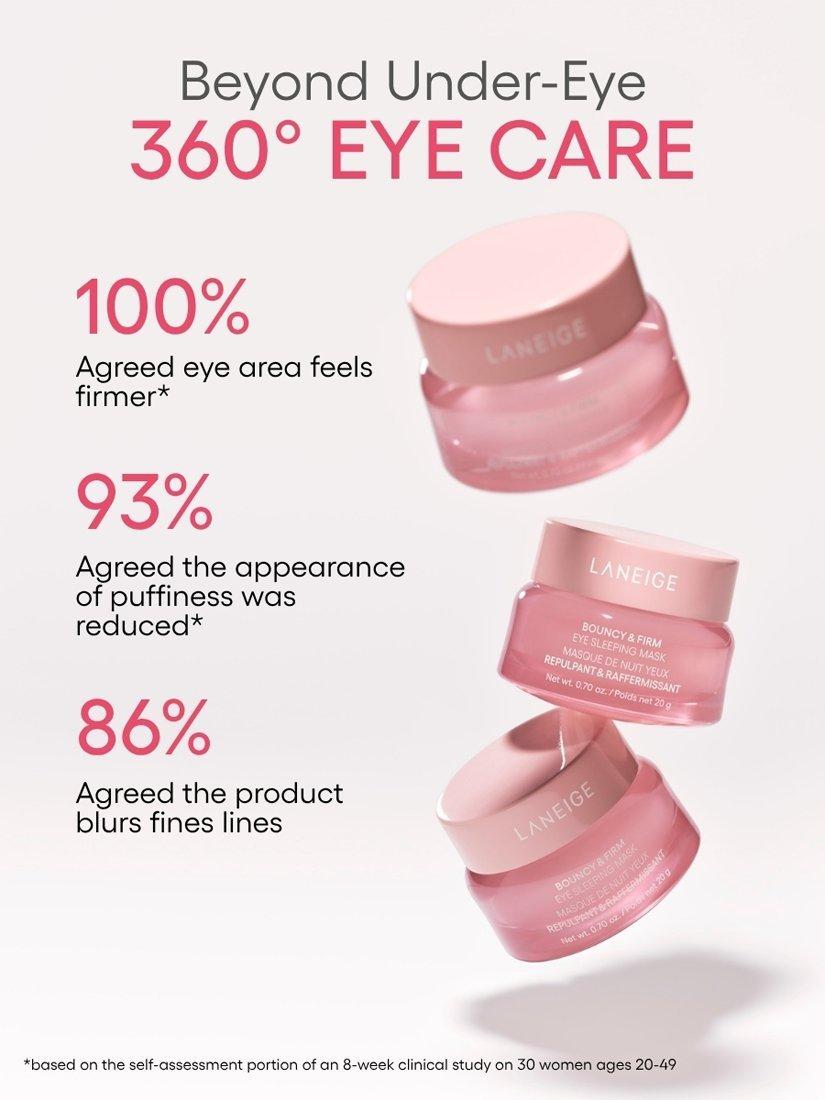 Product image 7 of 7, which shows LANEIGE Bouncy & Firm Eye Sleeping Mask, 20ml