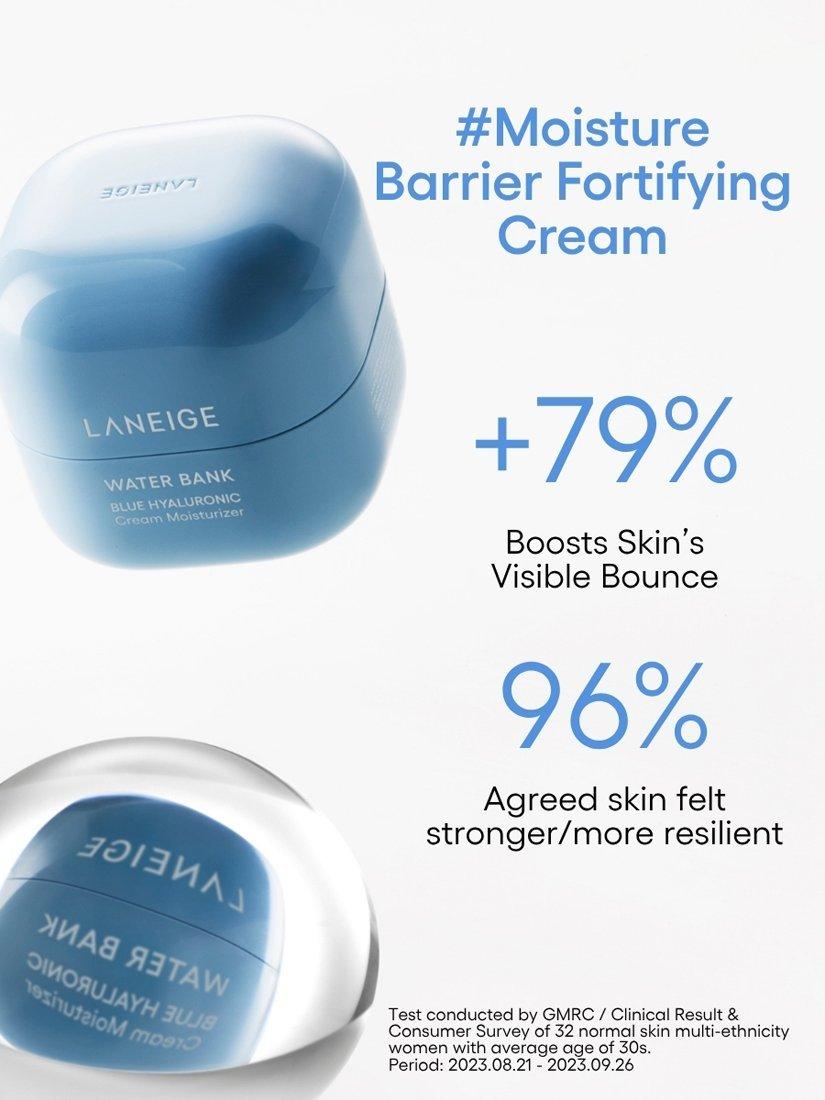 Product image 5 of 7, which shows LANEIGE Water Bank Blue Hyaluronic Cream Moisturiser, 20ml