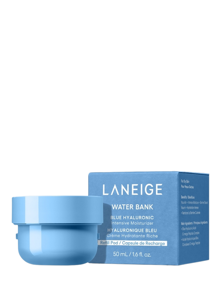 LANEIGE Water Bank Blue Hyaluronic Intensive Moisturiser Refill, 50ml, 
