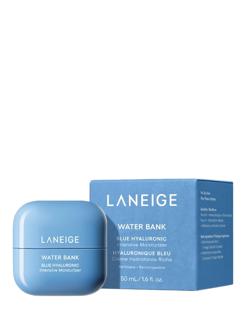 Product image 2 of 7, which shows LANEIGE Water Bank Blue Hyaluronic Intensive Moisturiser, 50ml