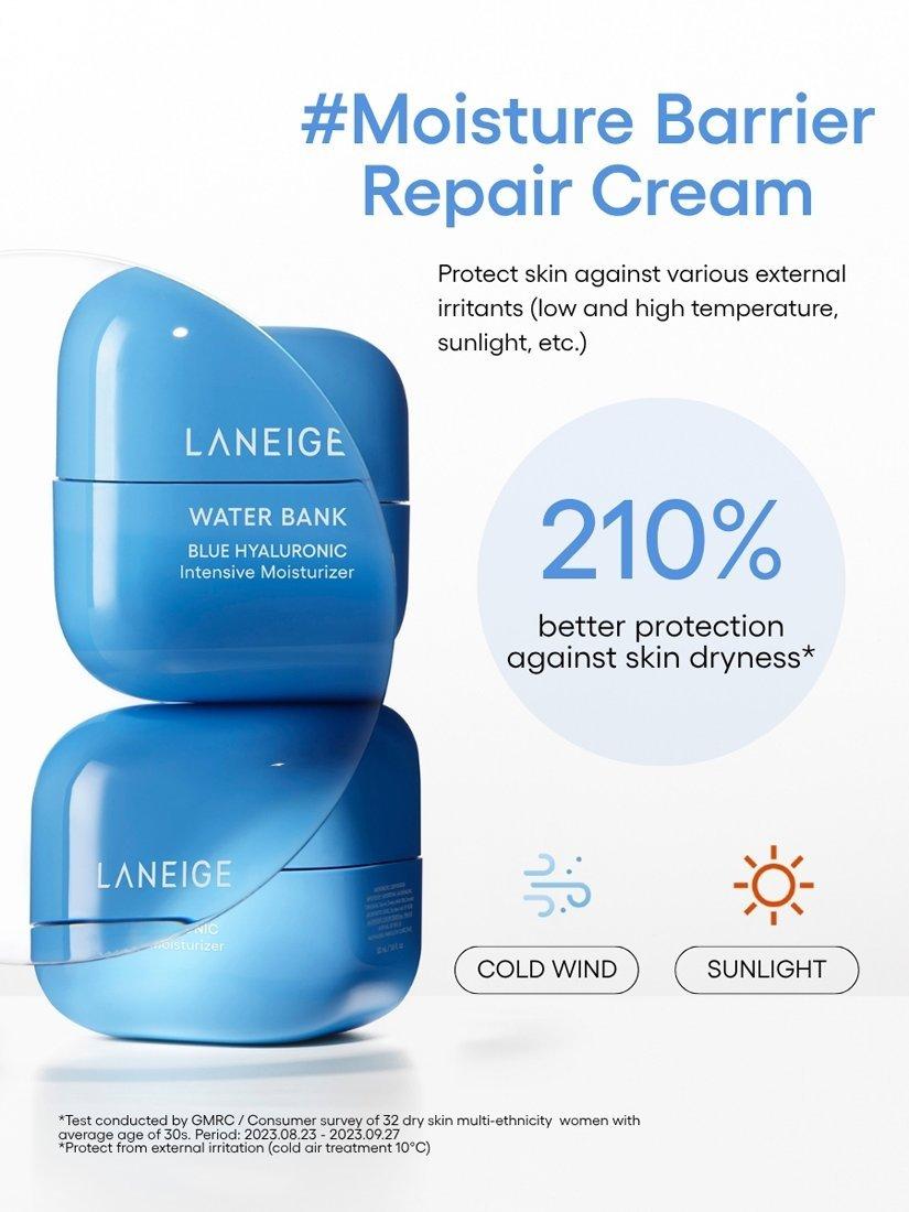Product image 5 of 7, which shows LANEIGE Water Bank Blue Hyaluronic Intensive Moisturiser, 50ml