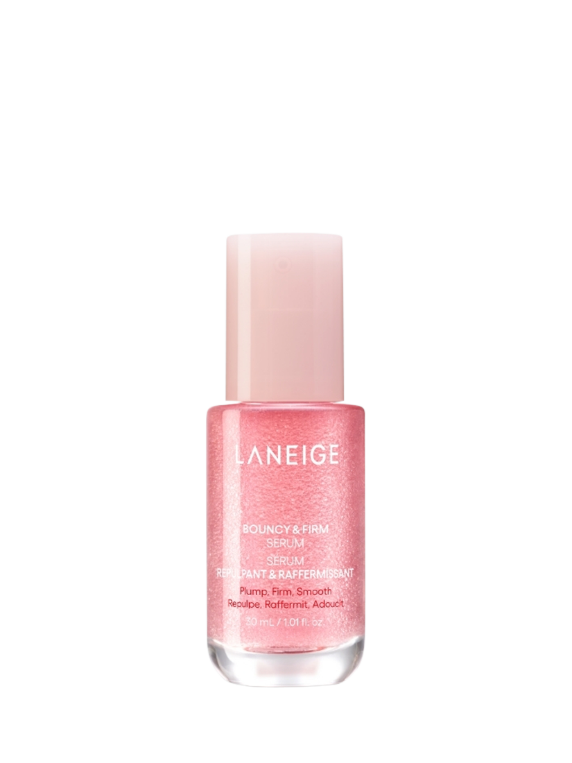 Product image 1 of 7, which shows LANEIGE Bouncy & Firm Serum, 30ml