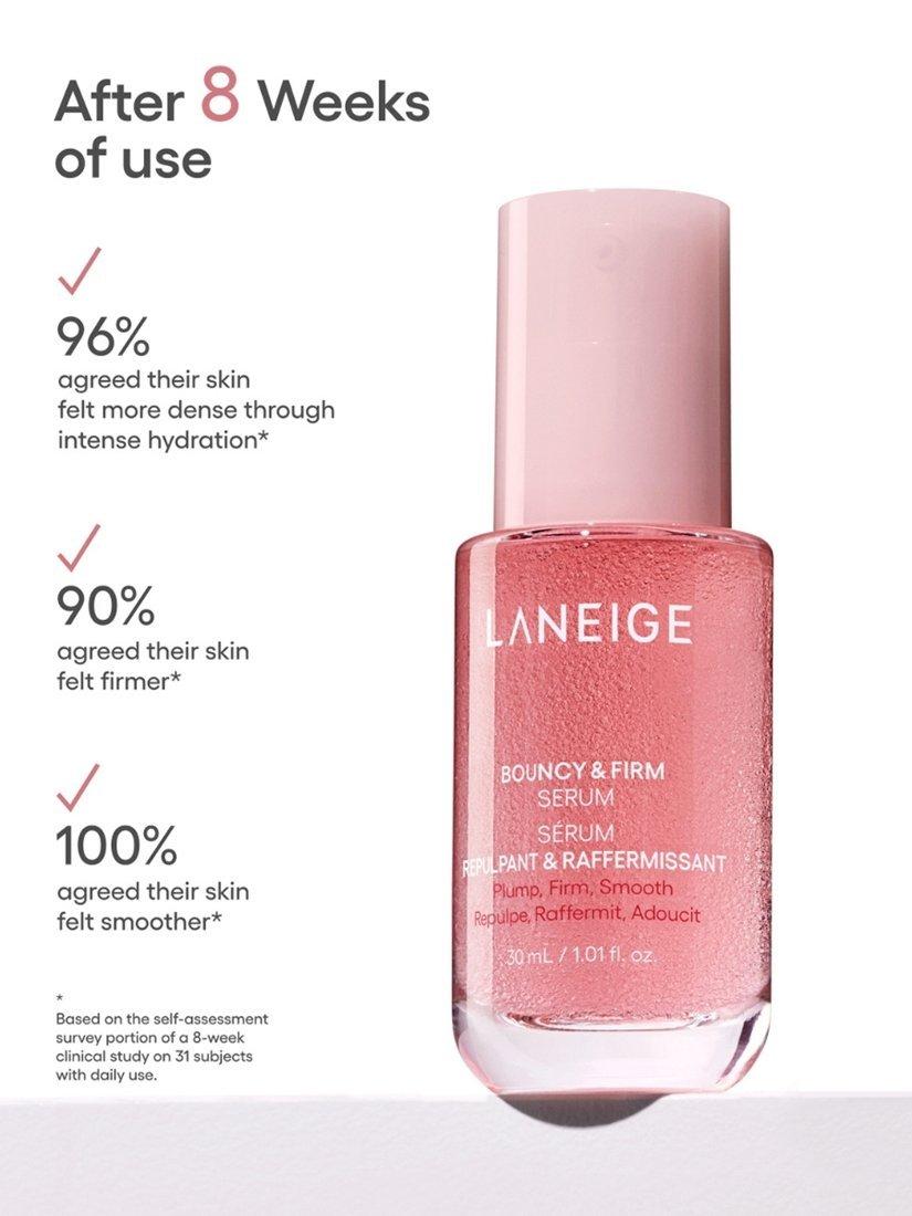 Product image 5 of 7, which shows LANEIGE Bouncy & Firm Serum, 30ml