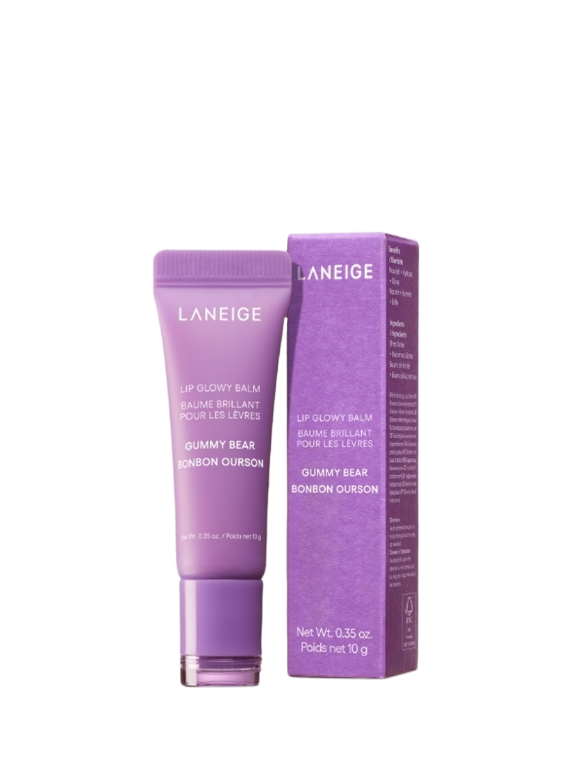 Product image 2 of 6, which shows LANEIGE Lip Glowy Balm, Gummy Bear