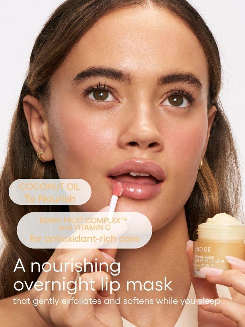 Product image 3 of 5, which shows LANEIGE Lip Sleeping Mask, Vanilla