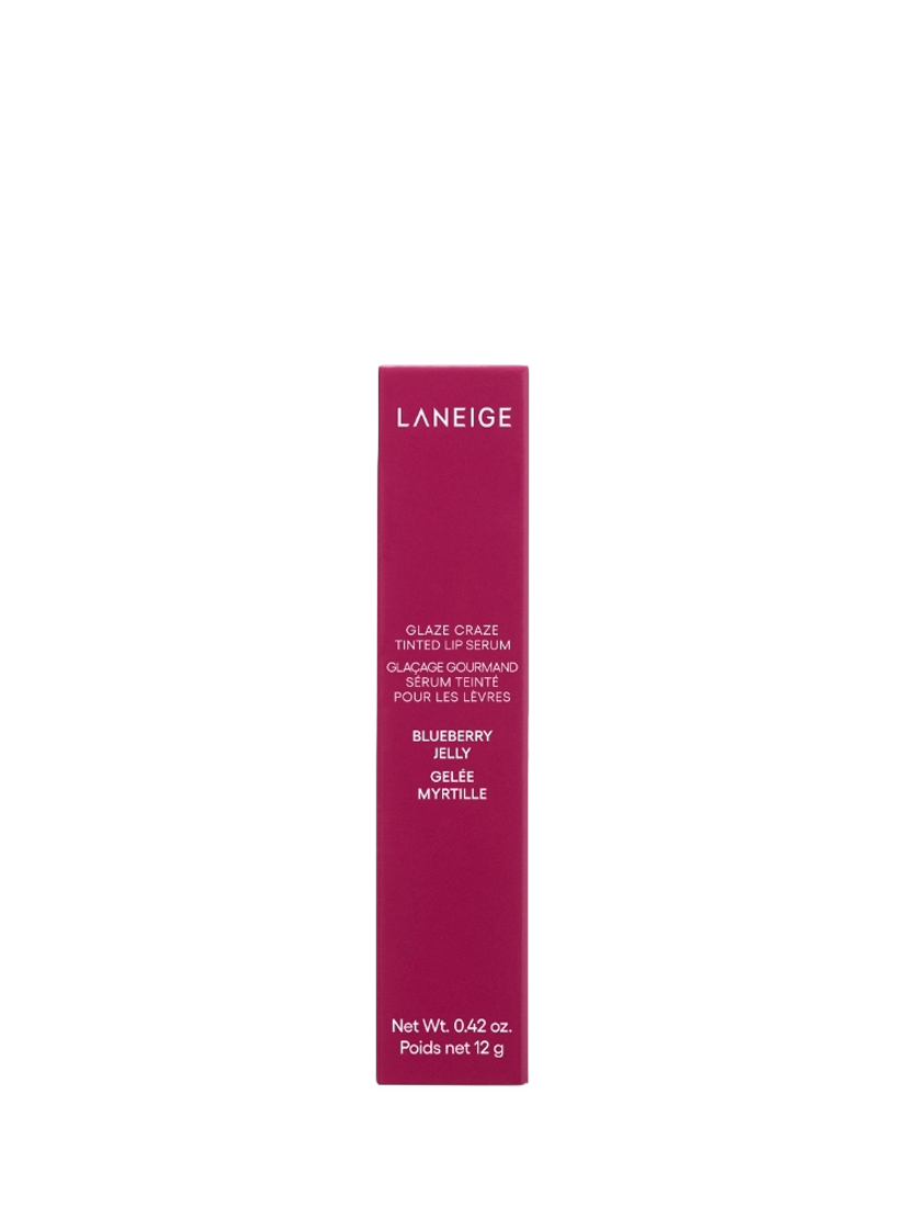 Product image 2 of 10, which shows LANEIGE Glaze Craze Tinted Lip Serum, Blueberry Jelly