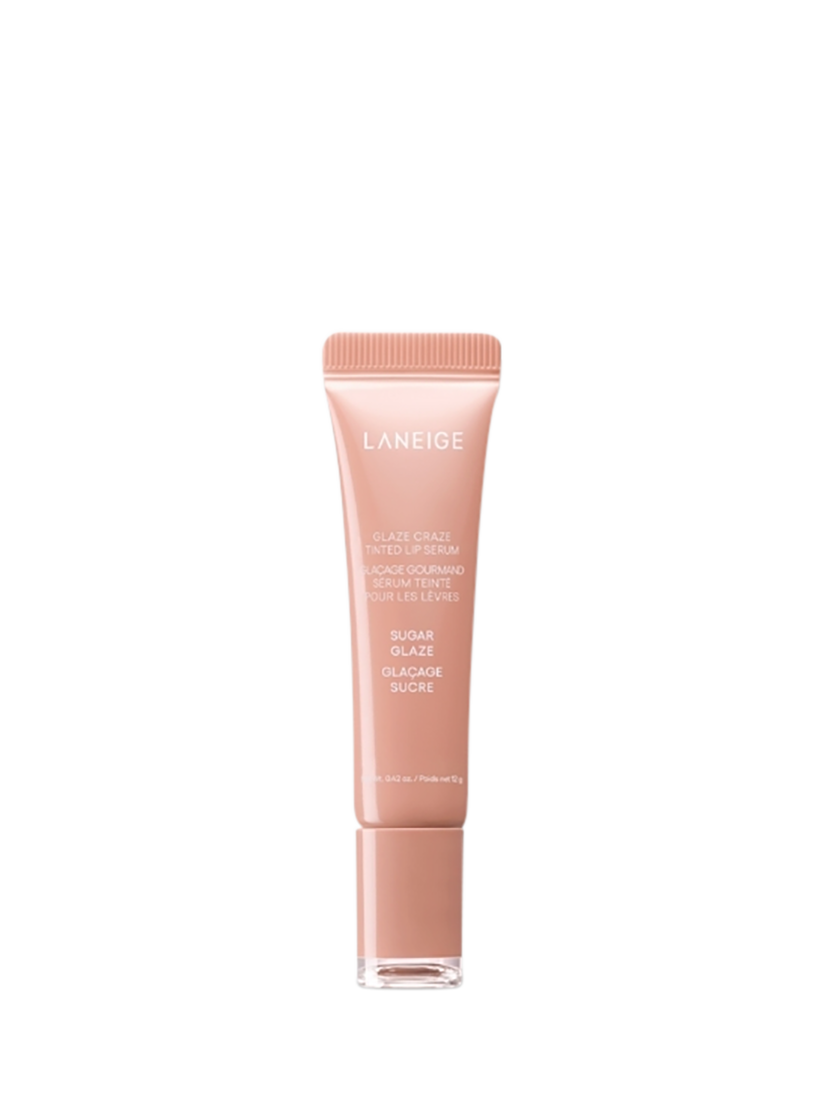 Product image 1 of 11, which shows LANEIGE Glaze Craze Tinted Lip Serum, Sugar Glaze