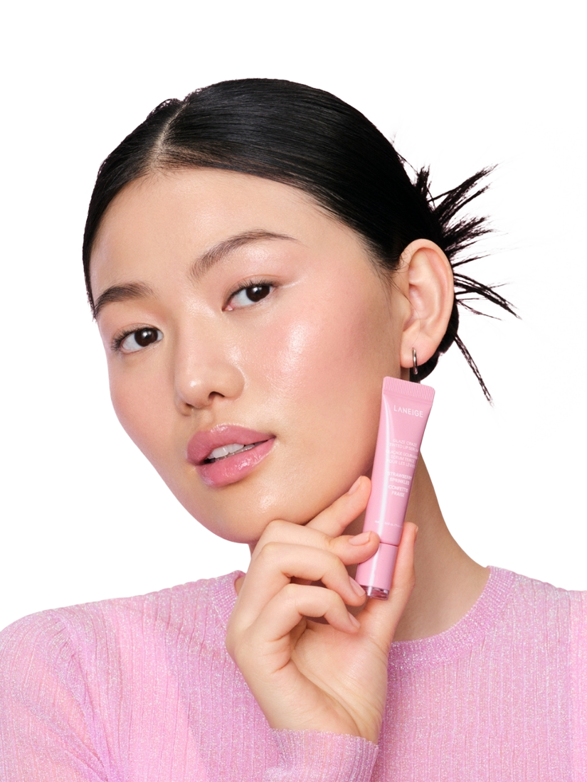 Product image 6 of 11, which shows LANEIGE Glaze Craze Tinted Lip Serum, Strawberry Sprinkles