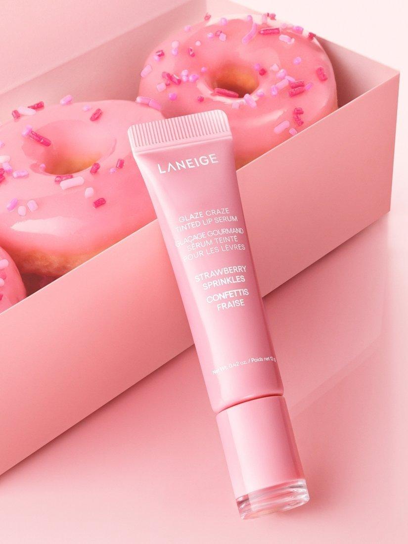 Product image 5 of 11, which shows LANEIGE Glaze Craze Tinted Lip Serum, Strawberry Sprinkles