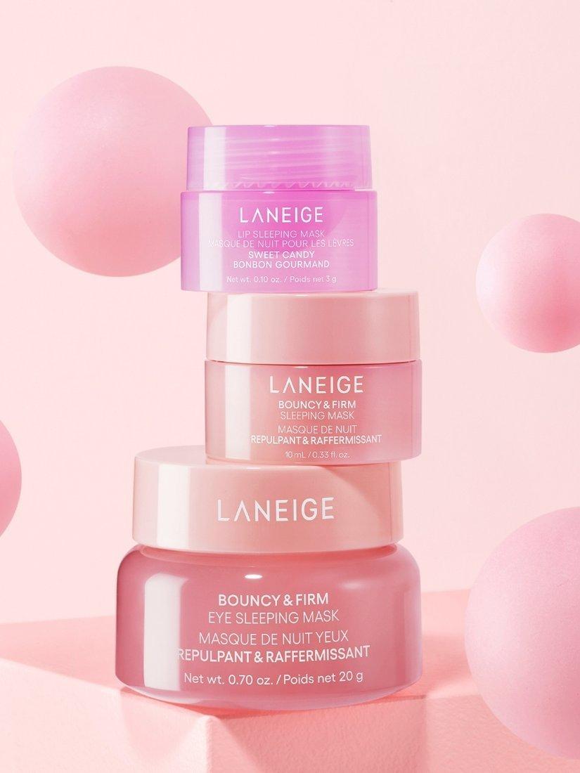 Product image 3 of 4, which shows LANEIGE Plump & Hydrate Trio Skincare Gift Set