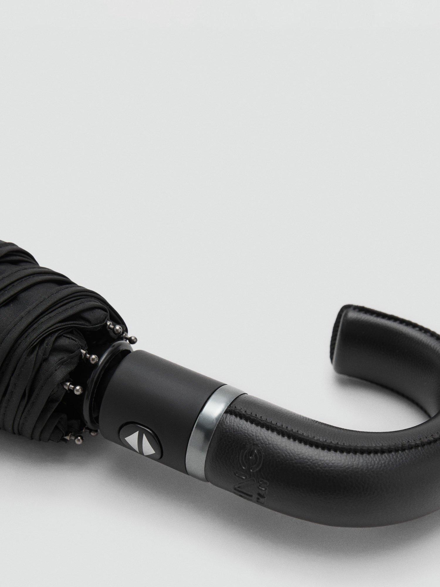 Product image 2 of 4, which shows Mango Compact Umbrella, Black