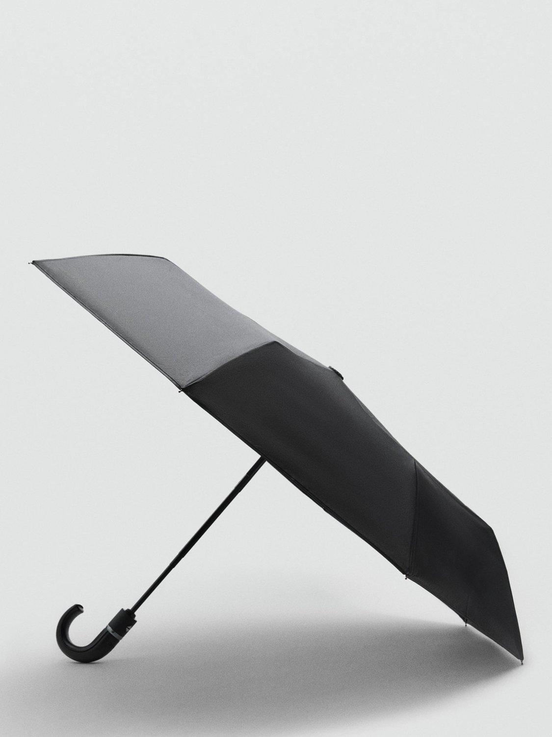 Product image 3 of 4, which shows Mango Compact Umbrella, Black