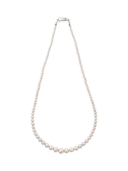 Pre-loved ReFound Vintage Pearl Necklace, Circa 1950, Cream