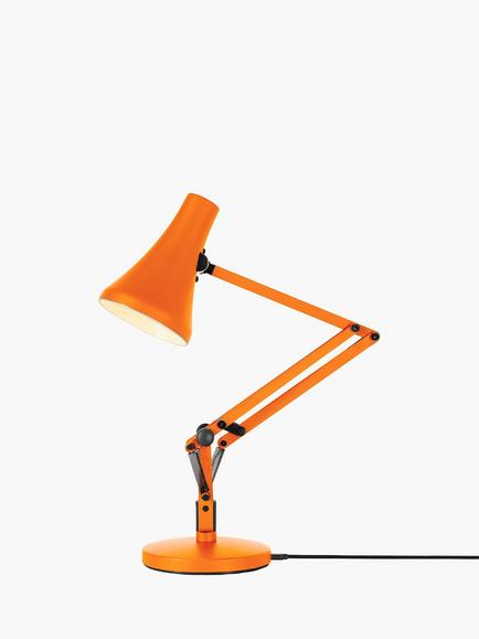 Anglepoise 90 Mini Mini LED Desk Lamp, Sunburnt Orange