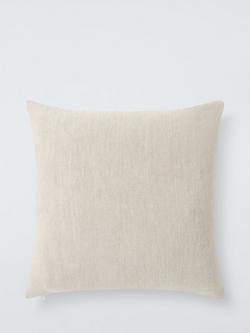 John Lewis Chevron Border Cushion - view 2, Pink