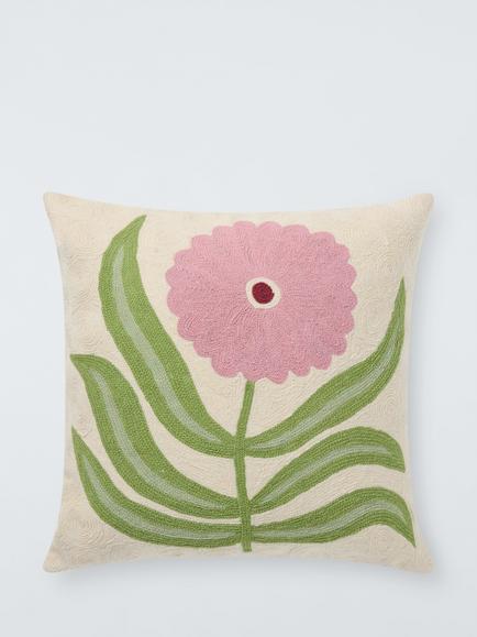 John Lewis x Anine Cecilie Iversen Dahlia Cushion, Blossom