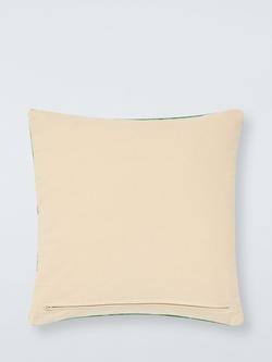 John Lewis x Anine Cecilie Iversen Dahlia Cushion - view 2, Juniper