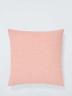 John Lewis Zinnia Cushion - view 2, Blossom