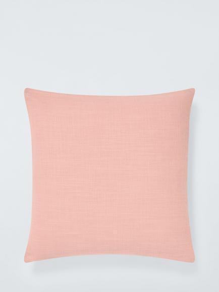 John Lewis Zinnia Cushion - view 2, Blossom