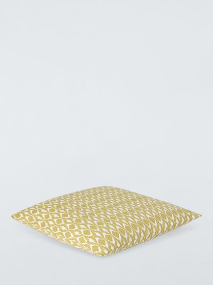 John Lewis Inka Indoor/Outdoor Cushion - view 2, Yellow