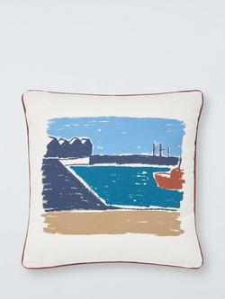 John Lewis Whitstable Indoor/Outdoor Cushion, Multi, Multi
