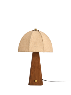 MADE Benny Wooden Table Lamp, White Ivory - view 2, White Ivory