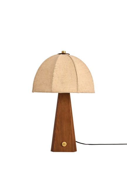 MADE Benny Wooden Table Lamp, White Ivory - view 2, White Ivory
