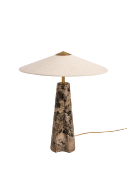 MADE Heath Marble Table Lamp, Multi - view 2, Multi Multi