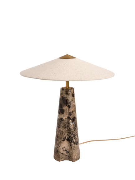 MADE Heath Marble Table Lamp, Multi - view 2, Multi Multi