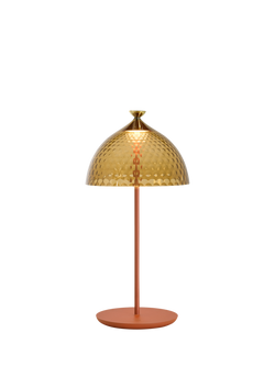 Kartell Pumo Rechargeable Portable Table Lamp, Orange
