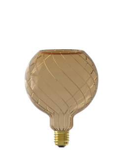 Calex Aura Lagos 6W E27 LED Dimmable Globe Bulb, Grey Smoke - view 2, Grey Smoke