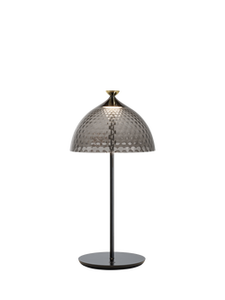 Kartell Pumo Rechargeable Portable Table Lamp, Dark Grey