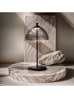 Kartell Pumo Rechargeable Portable Table Lamp - view 2, Dark Grey