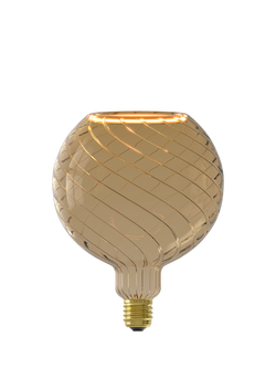 Calex Aura Avero 6W E27 LED Dimmable Globe Bulb, Grey Smoke, Grey Smoke