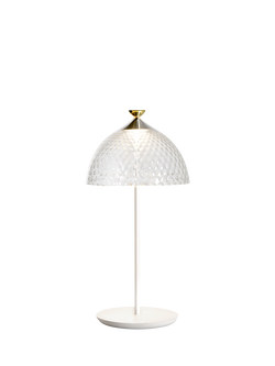 Kartell Pumo Rechargeable Portable Table Lamp, White