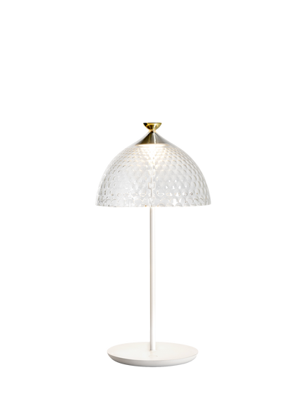 Kartell Pumo Rechargeable Portable Table Lamp, White