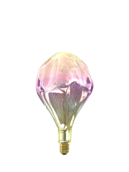 Calex Evo 4W E27 LED Dimmable Rainbow Bulb, Multi - view 2, Multi Multi