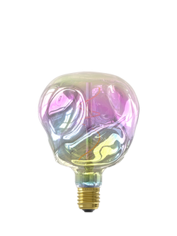 Calex Neo 4W E27 LED Dimmable Rainbow Bulb, Multi - view 2, Multi Multi