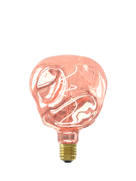 Calex Neo 4W E27 LED Dimmable Tinted Bulb, Pink Rose, Pink Rose