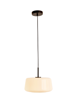 MADE Camilo Glass Pendant Ceiling Light, White