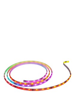 Calex Vista Edge Multi-Colour RGBIC & Tunable White LED Light Strip, 2m, Multi Multi