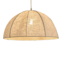 MADE Benny Easy Fit Linen Ceiling Shade, White Ivory