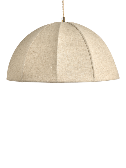 MADE Benny Easy Fit Linen Ceiling Shade, White Ivory - view 2, White Ivory
