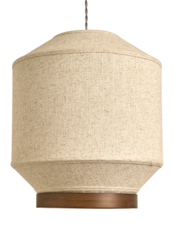 MADE Layla Easy-Fit Lampshade, Cream/Natural - view 2, White White